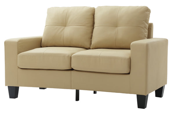 Glory Furniture Newbury G462A-L Newbury Modular Loveseat , BEIGE