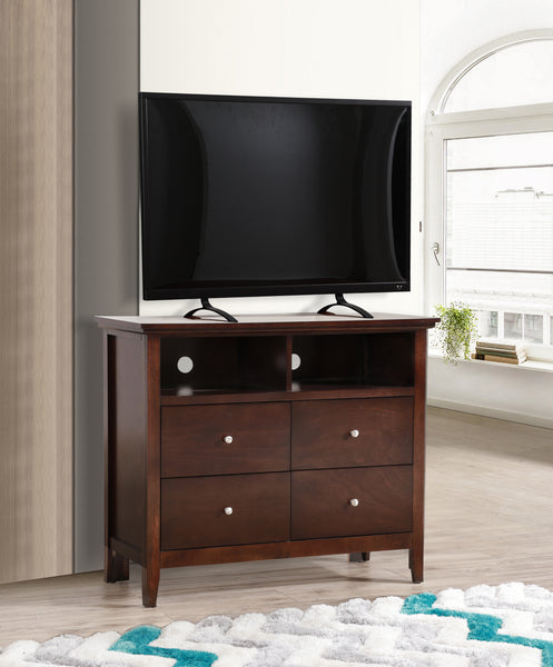 Glory Furniture Hammond G5425-TV Media Chest , Cappuccino