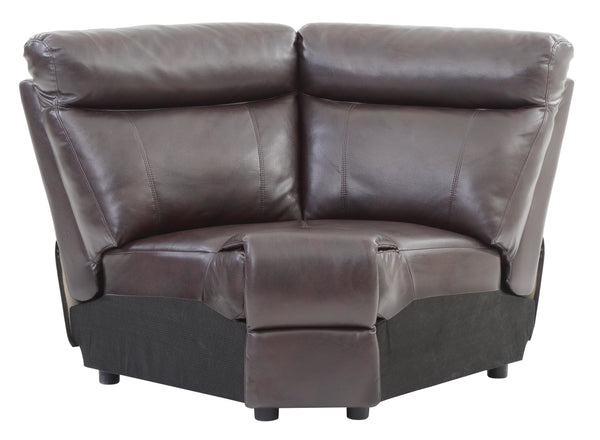 Glory Furniture Ward G760B-W Wedge , DARK BROWN