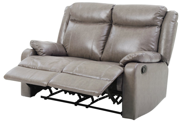 Glory Furniture Ward G763A-RL Double Reclining Love Seat , GRAY