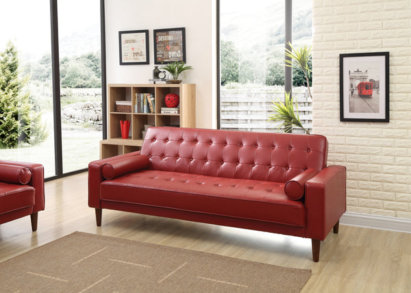 Glory Furniture Andrews G849A-S Sofa Bed , RED