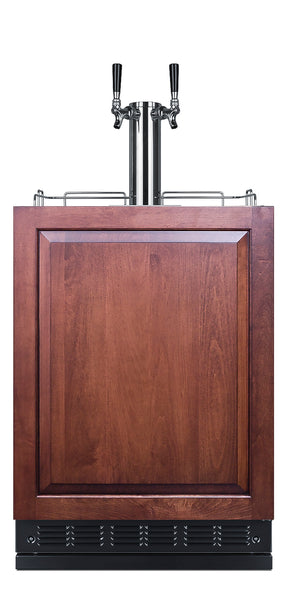 24" Wide Cold Brew Coffee Kegerator (Panel Not Included)