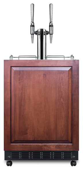 24" Wide Nitro Coffee Kegerator (Panel Not Included)