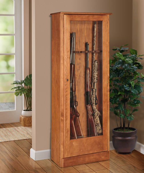 American Furniture Classics Ten Gun Cabinet 724-10 724-10, 10 Gun Cabinet