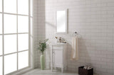 Legion Furniture 18-inch White Sink Vanity