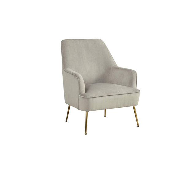 Alpine Furniture Rebecca Chair, 28 x 28 x 35, Grey