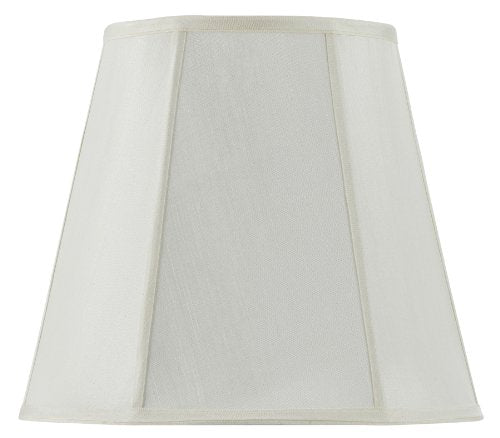 Cal Lighting SH-8107/18-EG Shade from Piped Deep Empire Collection 18.00 inches, Pwt, Nckl, B/S, Slvr