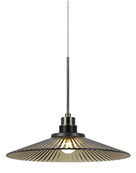Cal Lighting UPL-715-AM Transitional One Light LED Uni Pack Pendants Collection in Bronze/Dark Finish, 10.25 inches