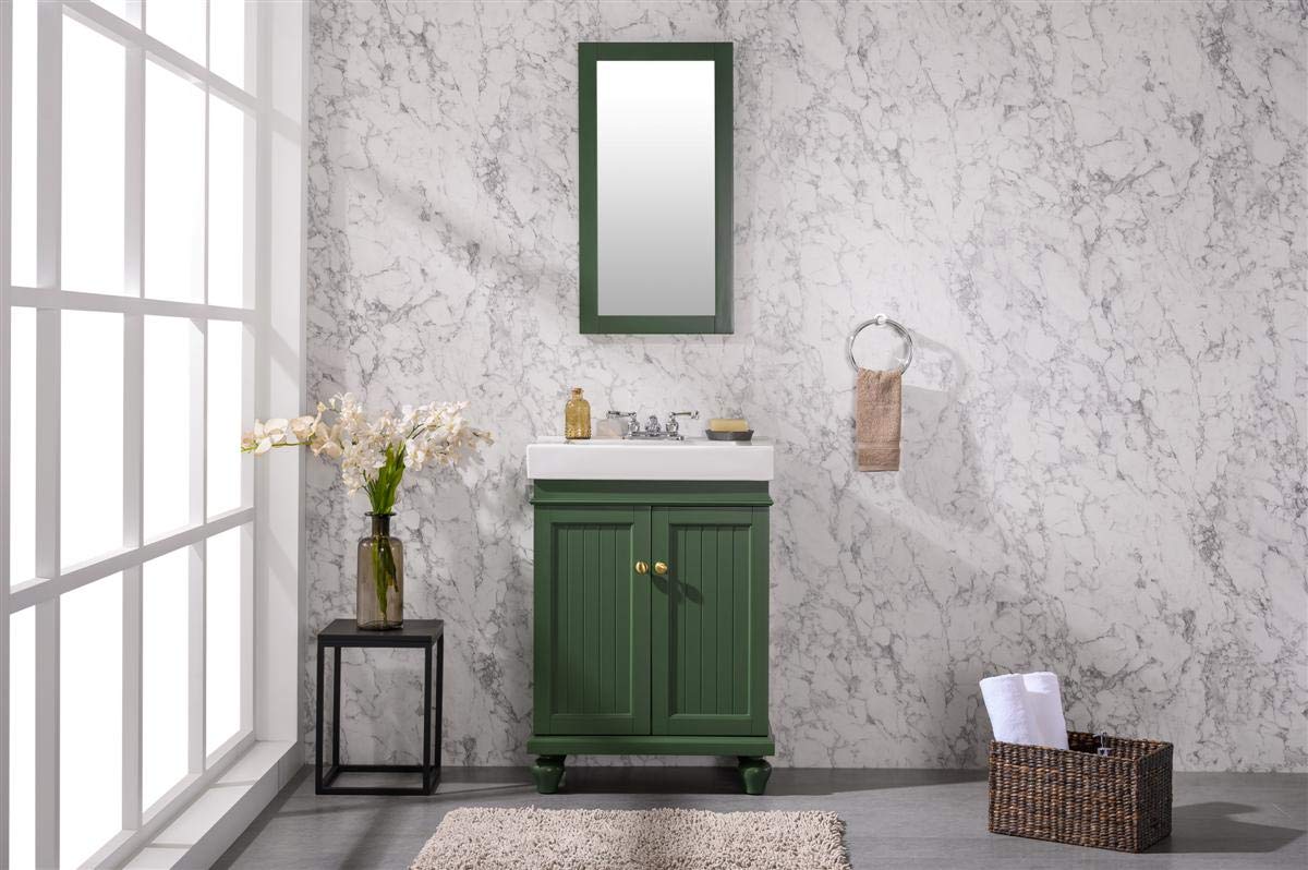 Legion Furniture 24-inch Vogue Green Sink Vanity