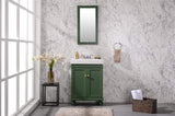 Legion Furniture 24-inch Vogue Green Sink Vanity