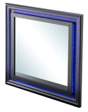 Glory Furniture Mirror, Metalic Black