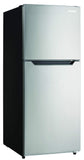 Danby DFF101B1BSLDB 10.1 Cu.Ft. Top Mount Freezer, Energy-Star Rated Apartment Refrigerator with Smudge Free Stainless Look