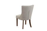Alpine Furniture Ayala Dining Chair, Set of Two, Beige