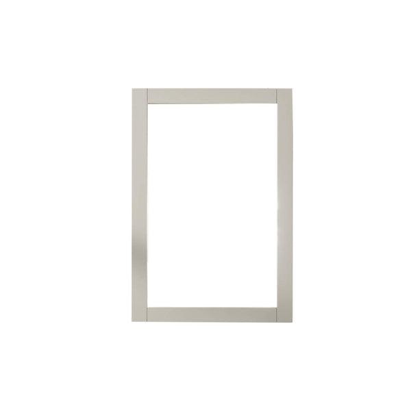 Legion Furniture 20-inch White Gray Mirror