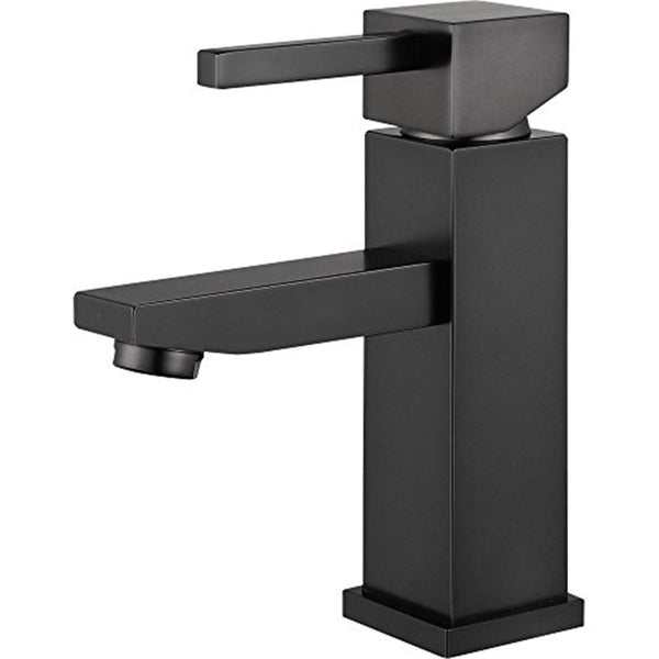 Legion Furniture UPC Faucet with Drain-Oil Rubber Black Oil Rubber Black/Brass