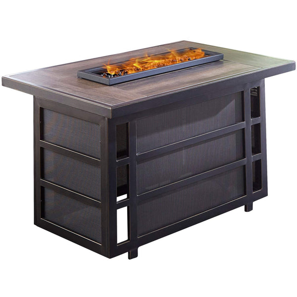 Hanover Chateau 30,000 BTU Gas Fire Pit Coffee Table,CHATEAUFP-REC