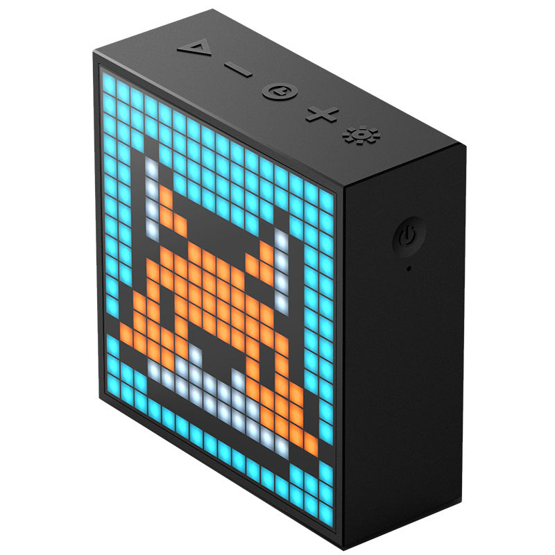 Timebox Evo Bluetooth Portable Speaker with Clock Alarm Programmable LED Display