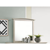 GLORY FURNITURE Hammond Mirror in Silver Champagne