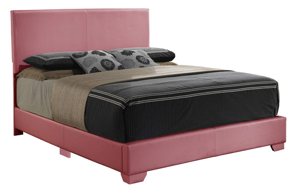 Glory Furniture G1880-FB-UP Sleigh Bed, Full, Pink, 3 boxes