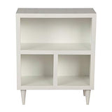 Origins by Alpine Ray 23" Mid Century Wood Bookcase in White