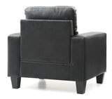 Glory Furniture Newbury Club Chair Black