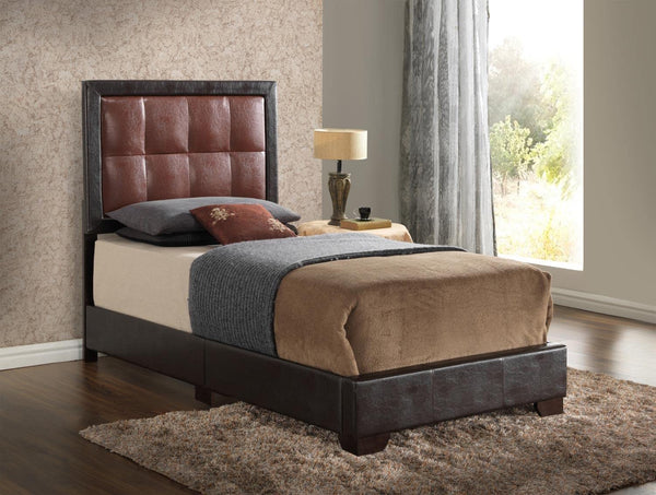Glory Furniture G2582-TB-UP Sleigh Bed, Twin, Brown, 3 boxes
